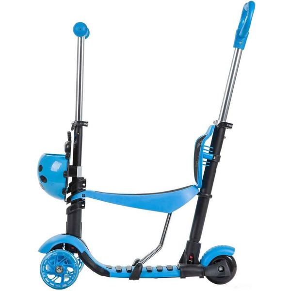 Самокат для детей Novatrack 120SB.DISCOKIDS.BL9 (голубой)