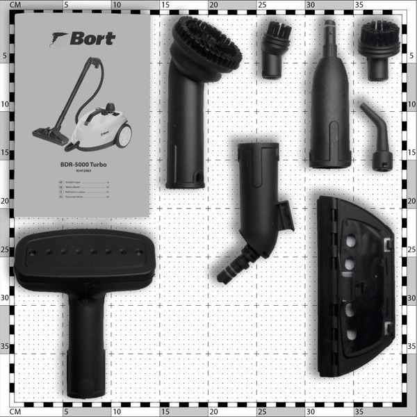 Пароочиститель Bort BDR-5000 Turbo