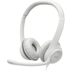 Наушники с микрофоном Logitech H390 (981-001288, белый)