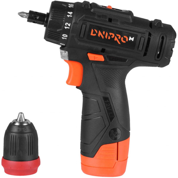 Дрель-шуруповерт Dnipro-M CD-121Q