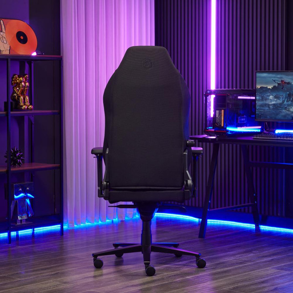 Игровое кресло EVOLUTION TITAN FABRIC Black