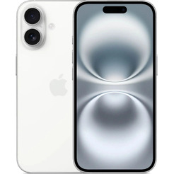Смартфон Apple iPhone 16 128GB White (MYE93HN/A)