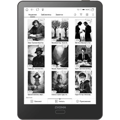 Электронная книга Digma A6 plus (темно-серый)