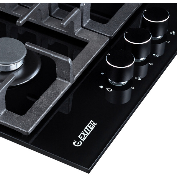 Встраиваемая варочная газовая поверхность EXITEQ EXH-211 black