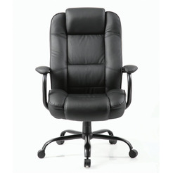 Кресло Brabix Heavy Duty HD-002 (кожзам, черный)
