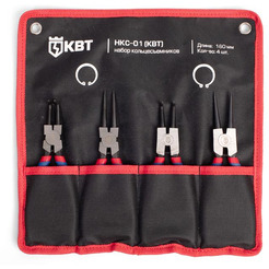 Набор съемников стопорных колец КВТ НКС-01 серия МАСТЕР 77442