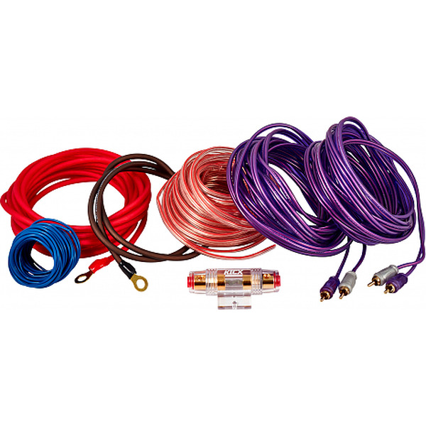 Установочный комплект для 4-х канального усилителя KICX LL 408