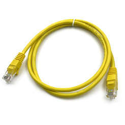 Патч-корд Buro UTP-5E-1M-Y