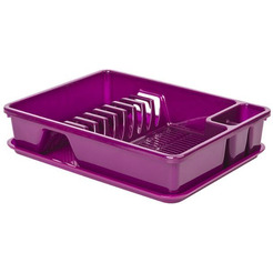 Сушилка для посуды с поддоном Drina 10061 (фиолетовый)
