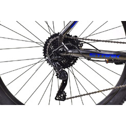 Велосипед Stark Armer 29.5 HD антрацитовый матовый/синий 20" '24 HQ-0014061