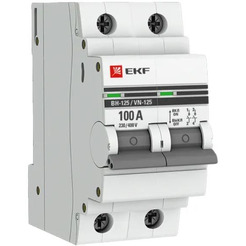 Выключатель нагрузки EKF PROxima 2P 100А ВН-125