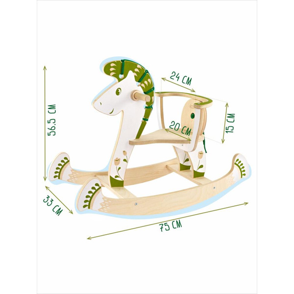Качалка Woody Лошадка Хюгге 07326