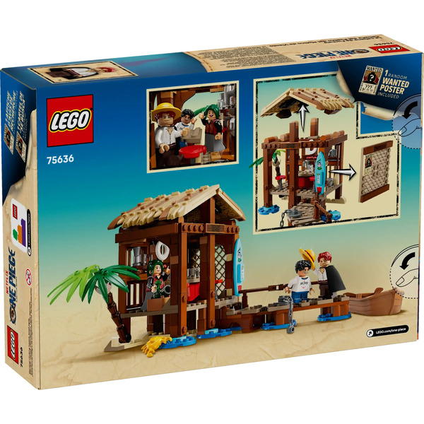 Конструктор Lego Netflix One Piece Хижина в деревне Фууша 75636