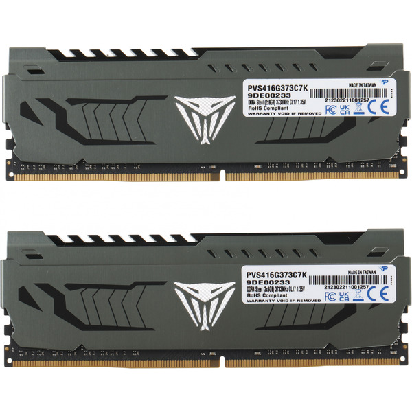 Оперативная память Patriot Viper Steel 2x8GB DDR4 PC4-29800 PVS416G373C7K