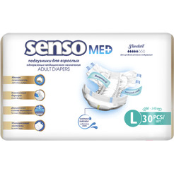 Подгузники для взрослых Senso Med Standart L (30шт)