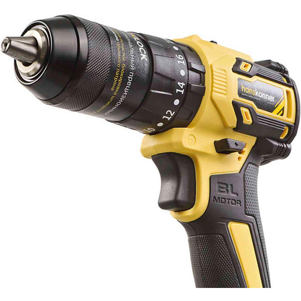 Ударная дрель-шуруповерт Hanskonner HCD2065PRO