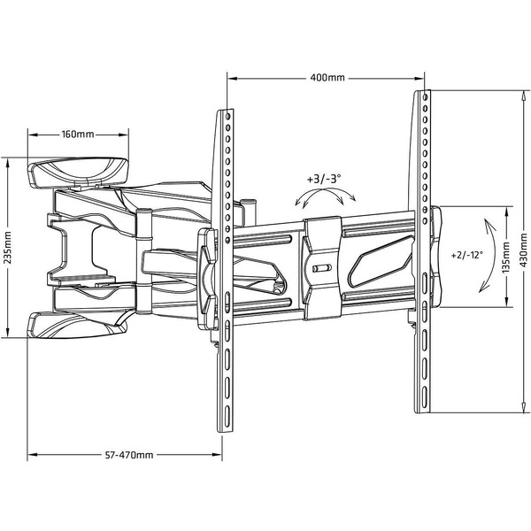 Кронштейн Maclean MC-781