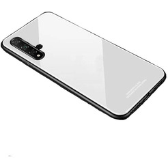 Накладка CASE Glassy Huawei Nova 5T / Honor 20 (белый)
