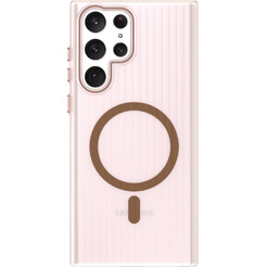 Задняя накладка CASE Translucent Strip Samsung Galaxy S22 Ultra, золотой