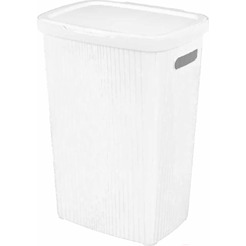 Корзина для белья Econova Velvet 433246316 (белый)