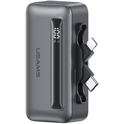 Внешний аккумулятор USAMS CD233 Mini 5000mAh (серый)
