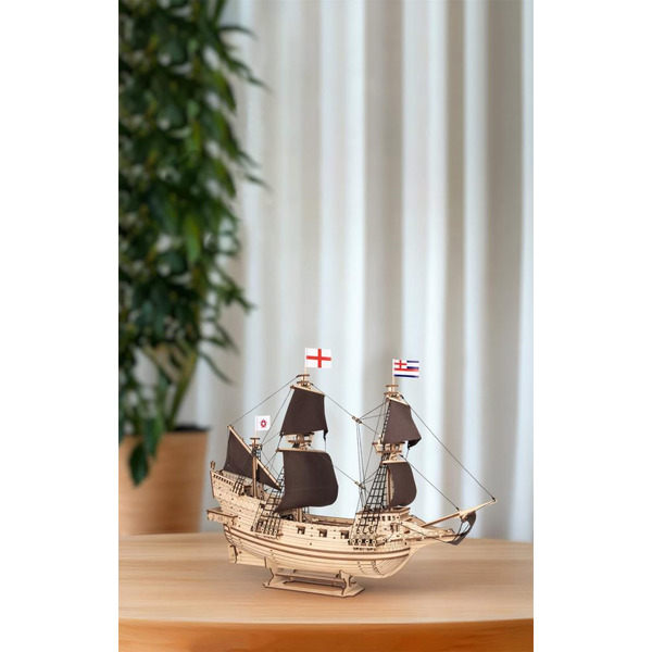 Модель в виде конструктора EWA Владыка морей