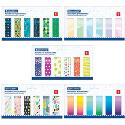Набор закладок для книг BRAUBERG 113177 (МАГНИТНЫХ, 30 шт., 60x20 мм)