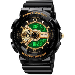 Наручные часы Skmei 1688 (черный/золотой)