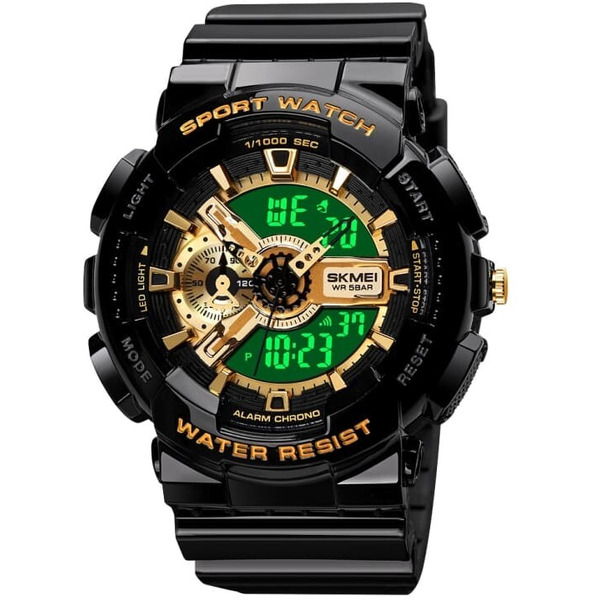 Наручные часы Skmei 1688 (черный/золотой)