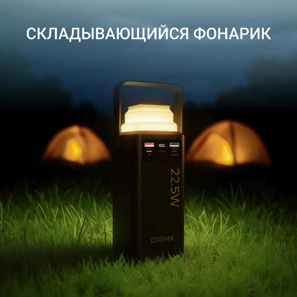Внешний аккумулятор Digma DGPF50B 50000mAh (черный)