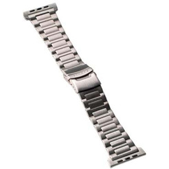 Ремешок RINGKE Titanium One для Apple Watch 44 / 45 / 46 / 49 mm NATURAL TITANIUM