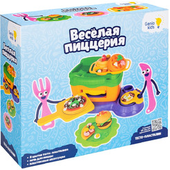 Набор для детской лепки GENIO KIDS-ART Тесто-пластилин Веселая пиццерия TA2103