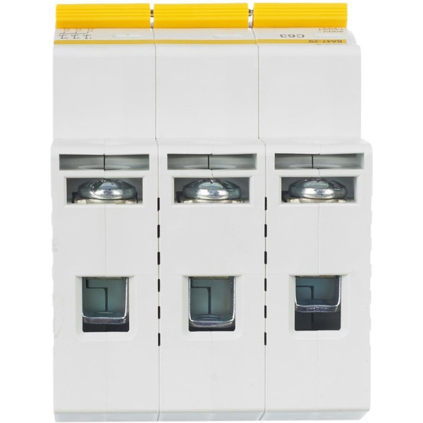 Выключатель автоматический IEK ВА 47-29 3п 63А C MVA20-3-063-C