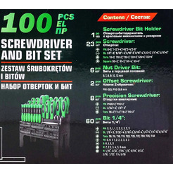 Набор отверток RockForce RF-10100 (107 предметов)