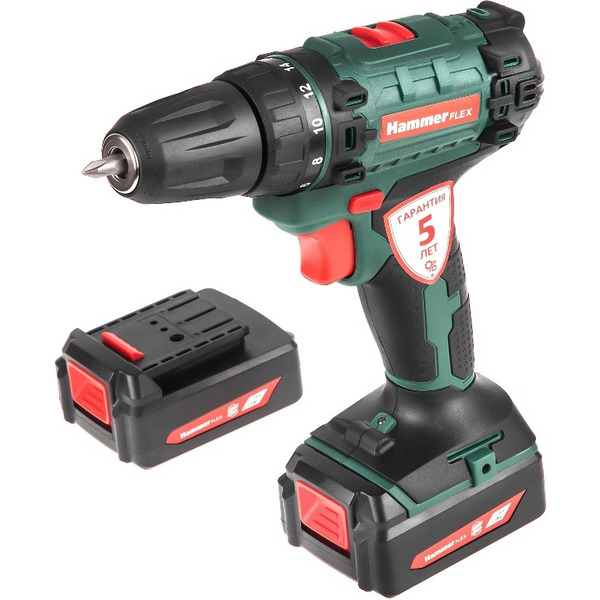 Шуруповерт аккумуляторный Hammer Flex ACD120Li 583431