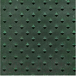 Штора для ванной комнаты Вилина Бриллиант Ромб (изумрудный)