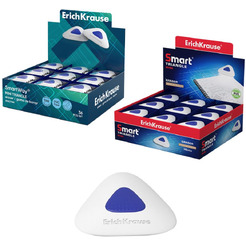 Ластик с пластиковым держателем  Erich Krause SmartWay Mini Triangle 45552