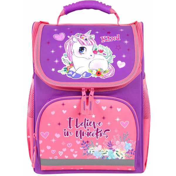 Ранец ПИФАГОР BASIC Happy unicorn 271372