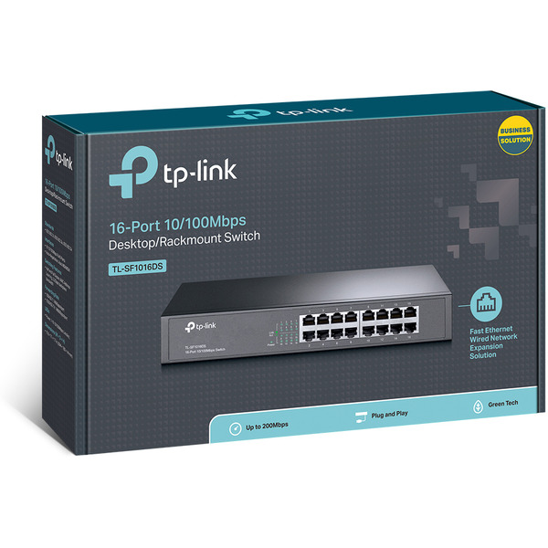 Коммутатор TP-Link TL-SF1016DS