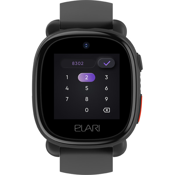Часы-телефон Elari KidPhone 4G Lite (KP-4G L) черный