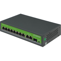Коммутатор Digma DSP208G-2G-1S-T120