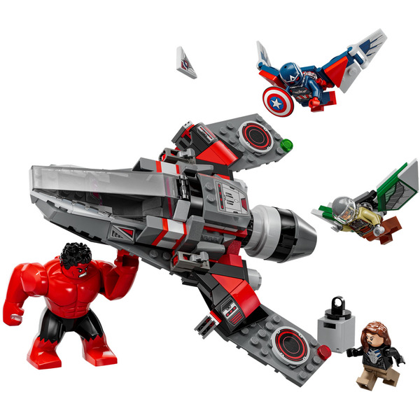 Конструктор LEGO Super Heroes Битва Капитана Америки против Красного Халка 76292