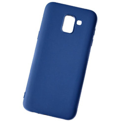 Бампер Bingo Matt TPU для SAMSUNG Galaxy J6 2018 (J600) Синий