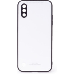 Накладка CASE Glassy для Samsung Galaxy A01 (белый)