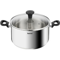 Кастрюля с крышкой TEFAL Edition G7404674 24 см