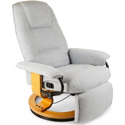 Кресло электрическое вибромассажное CALVIANO 2162 (серый)