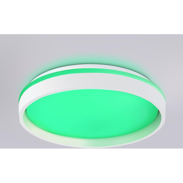 Потолочный светодиодный светильник Ambrella Orbital FZ601 WH/GD (белый/золото)