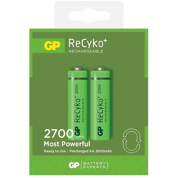 Аккумулятор GP Recyko+ AAA 2700mAh (270AAHCE-2GBE2)