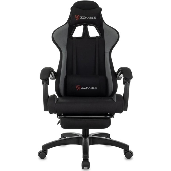 Кресло игровое ZOMBIE Shadow (черный/серый)