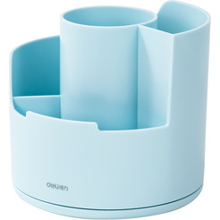 Подставка для канцелярских принадлежностей DELI PK414 (голубой)